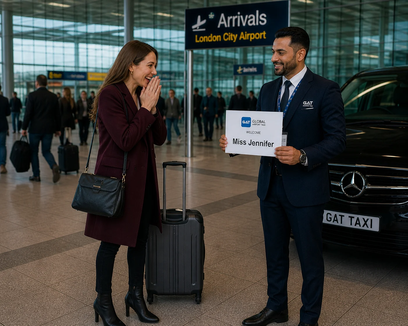 free meet and greet at London City Airport