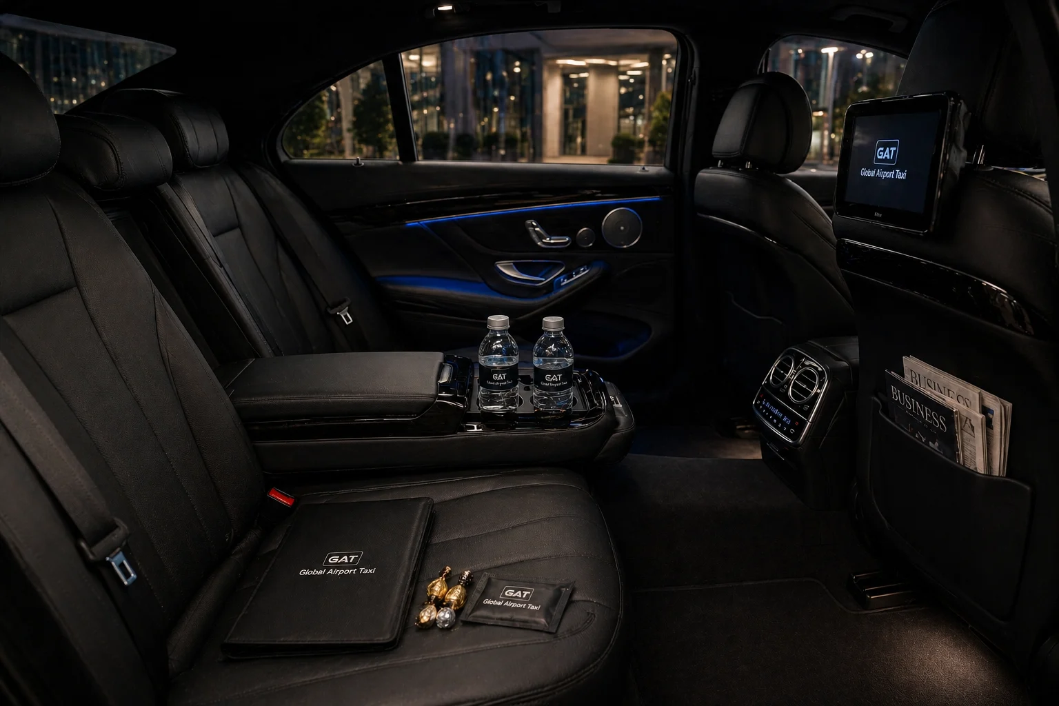 executive car interior