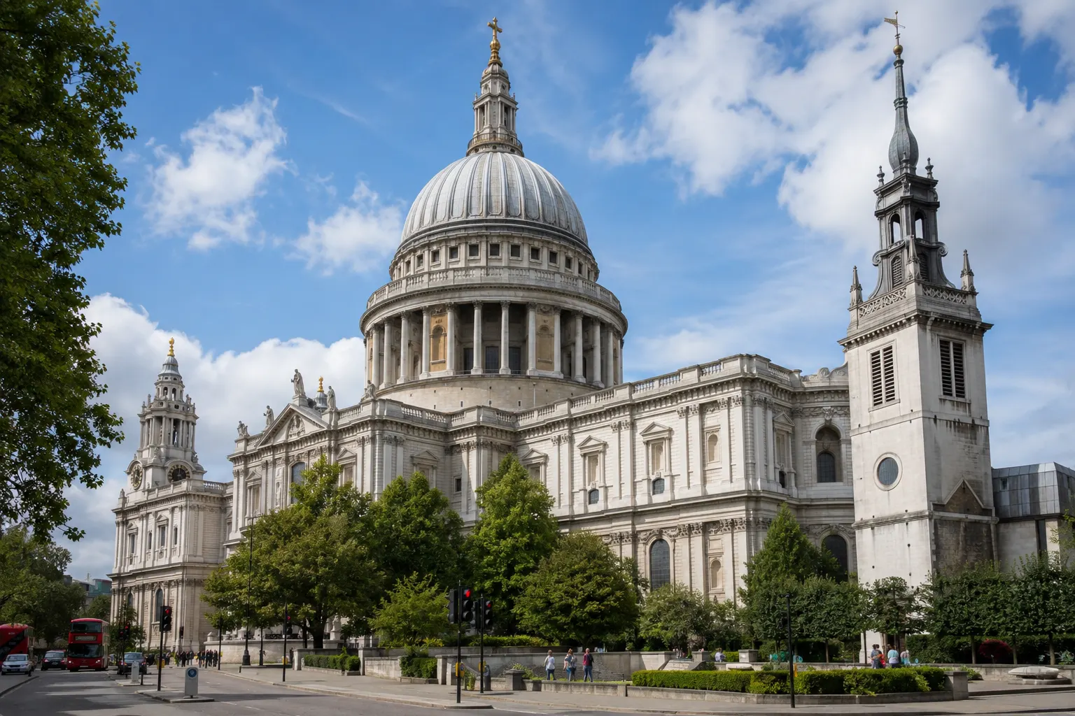 St Paul’s Cathedral view