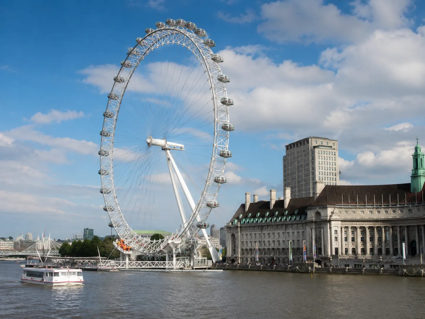 The London Eye view