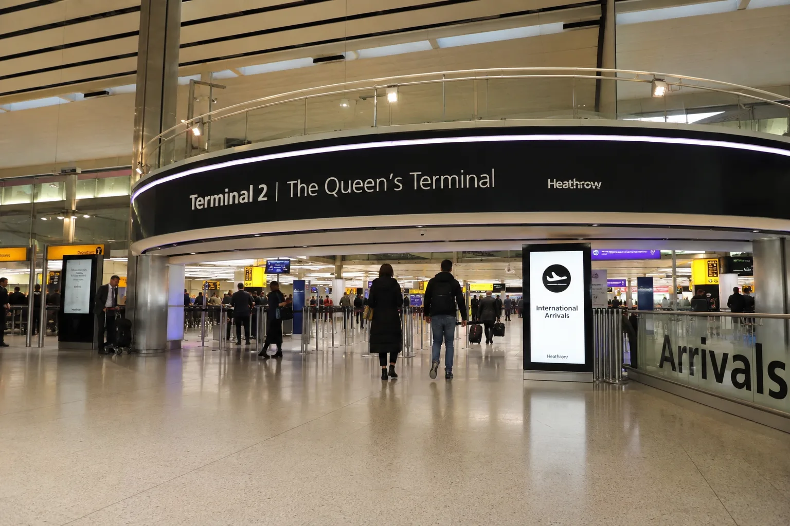 Heathrow Terminal 2 - Interior