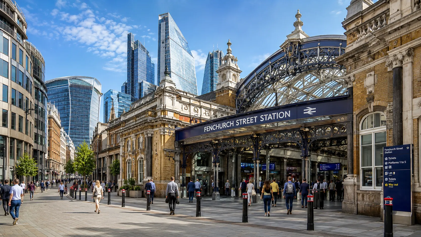 Luxury private transfer from Southend Airport to Fenchurch Street