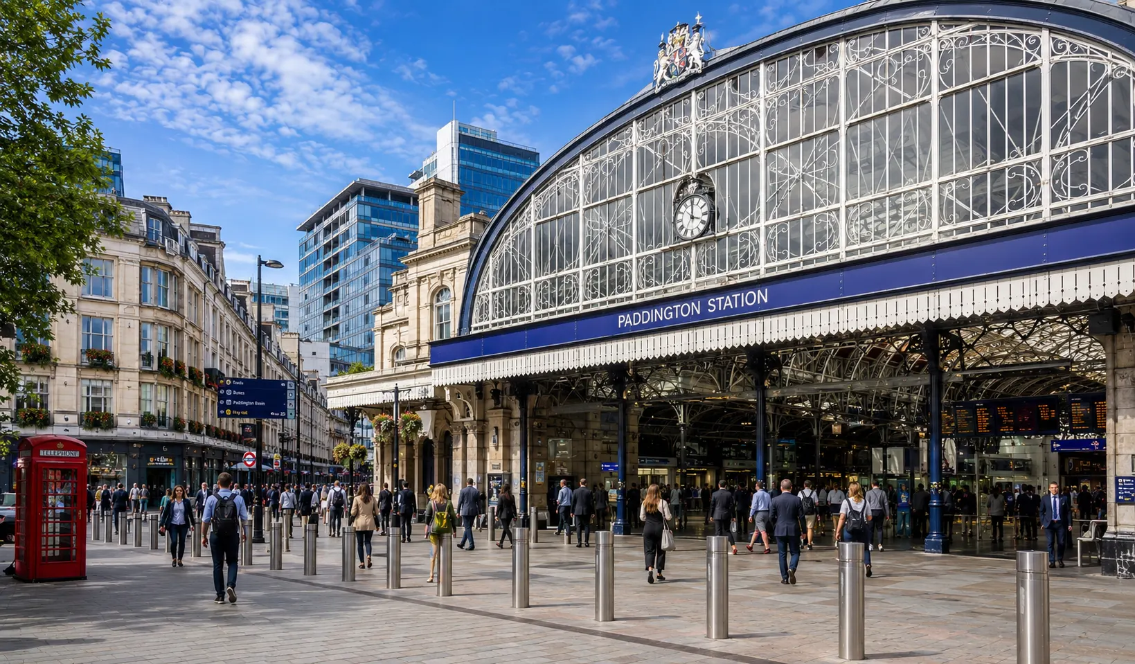 Luxury private transfer from Southend Airport to Paddington-Station