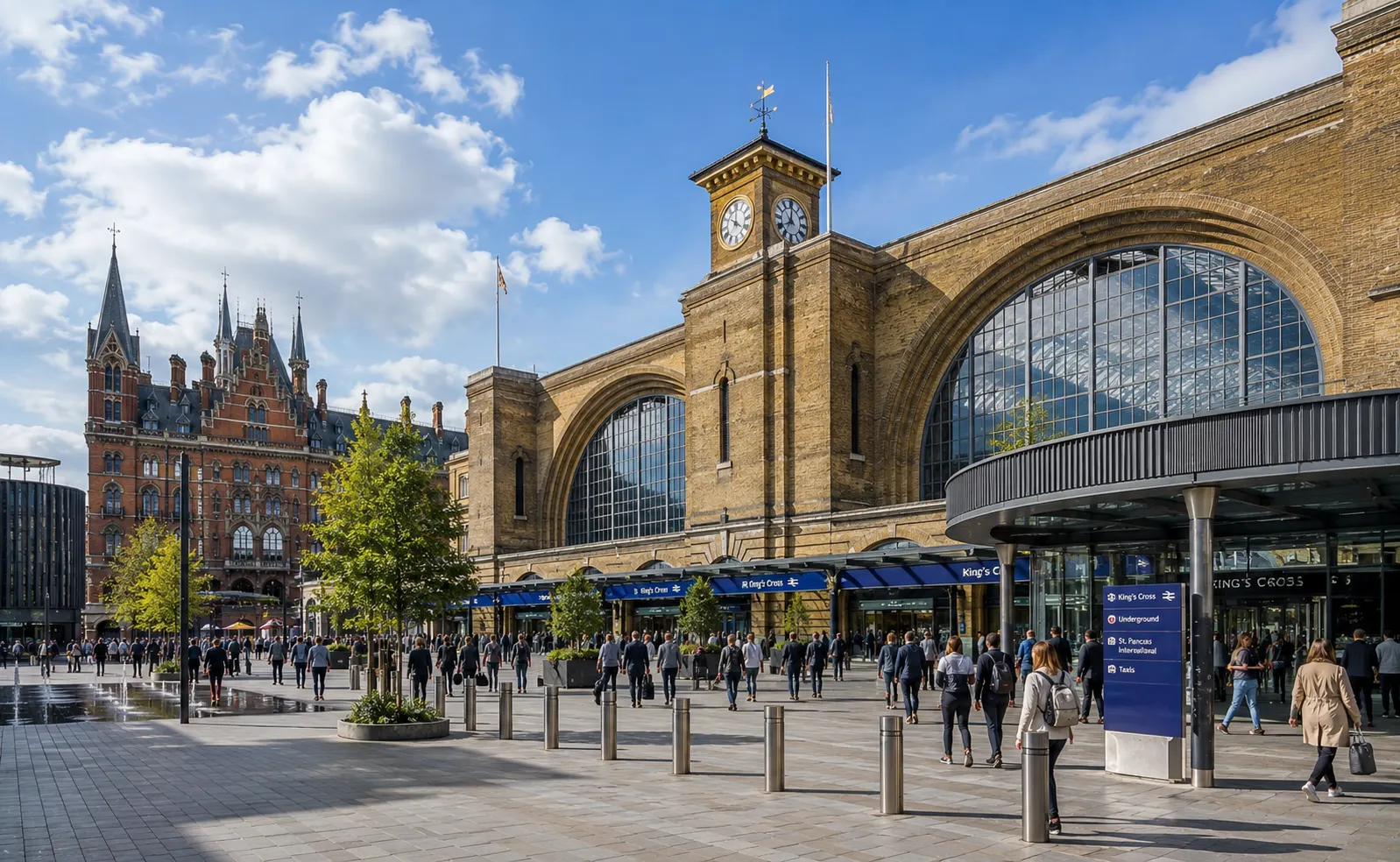 Luxury private transfer from Southend Airport to King's-Cross-St.-Pancras