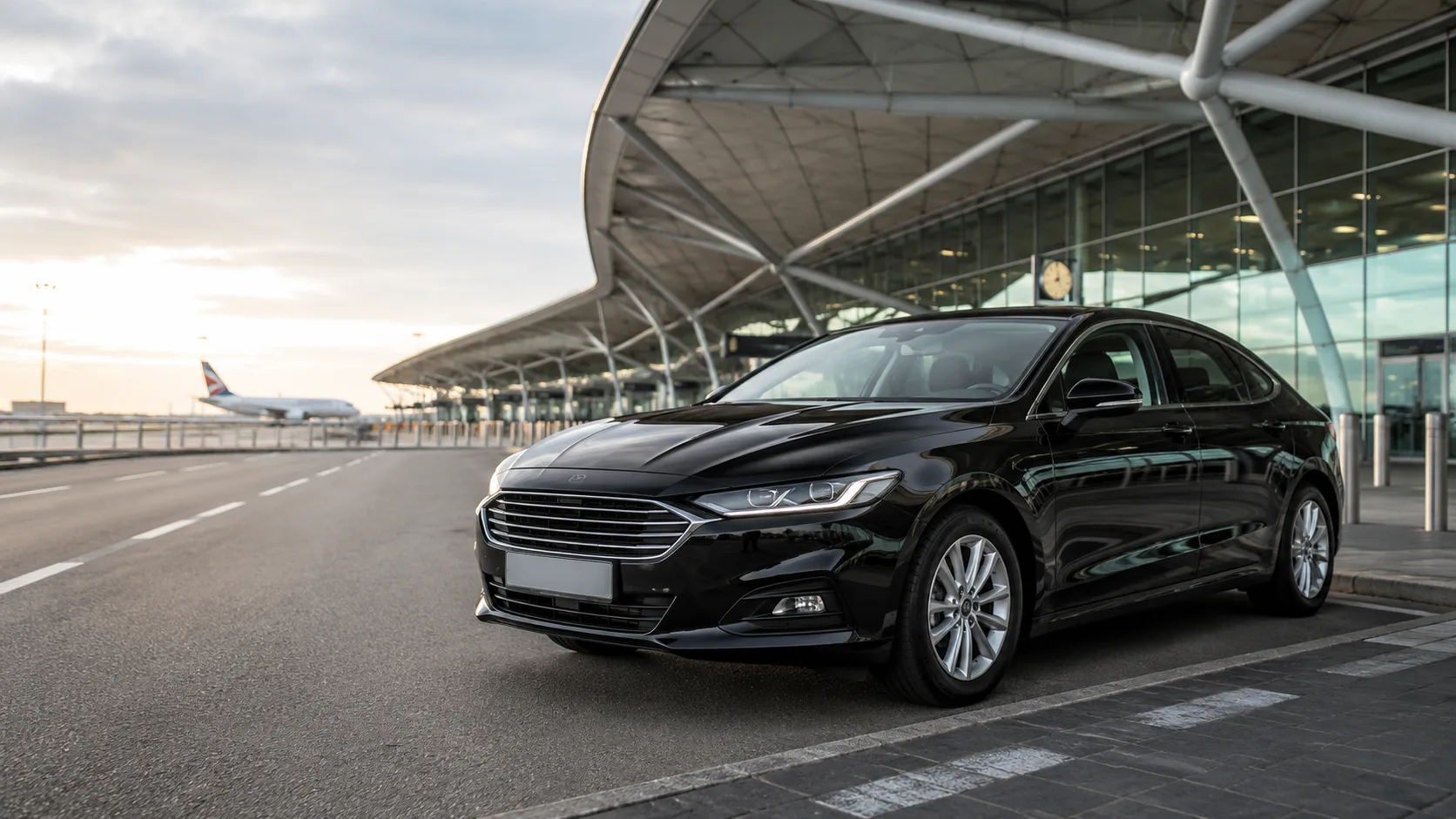 Petrol or diesel saloon car airport transfer
