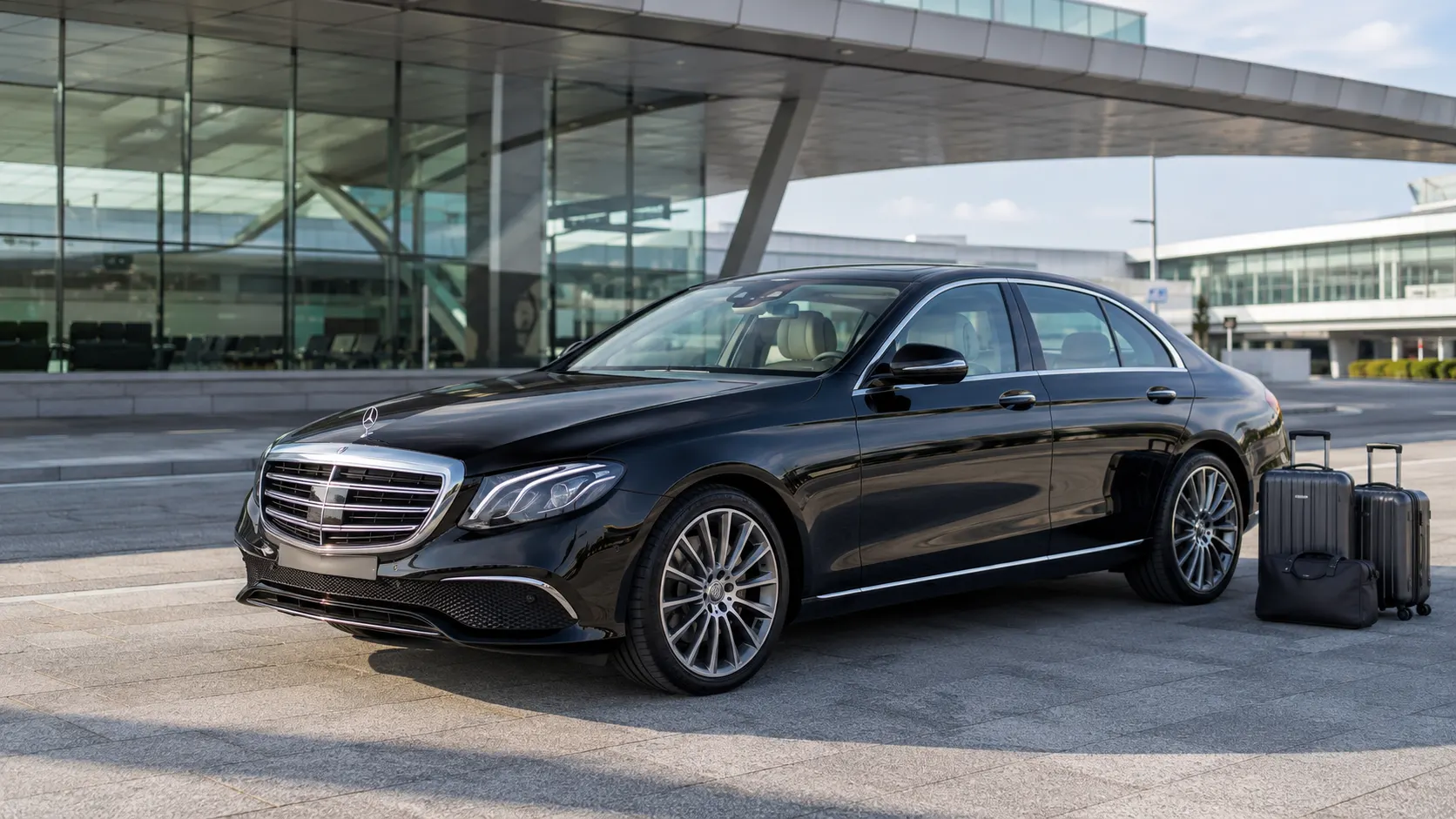 Executive saloon car