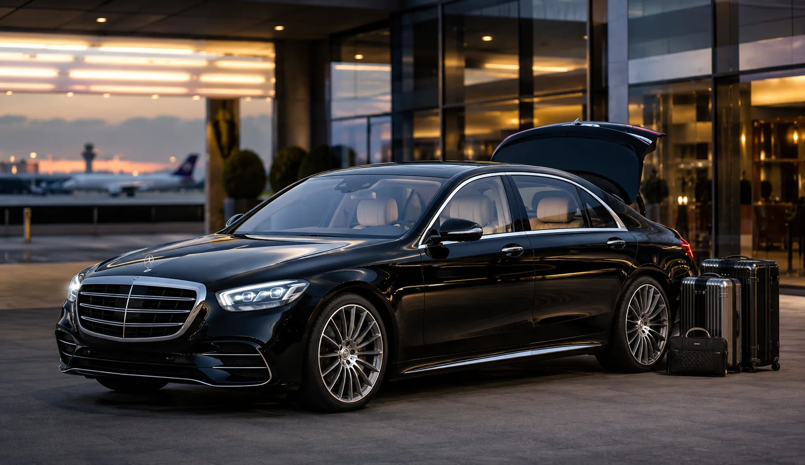 Luxury first class car
