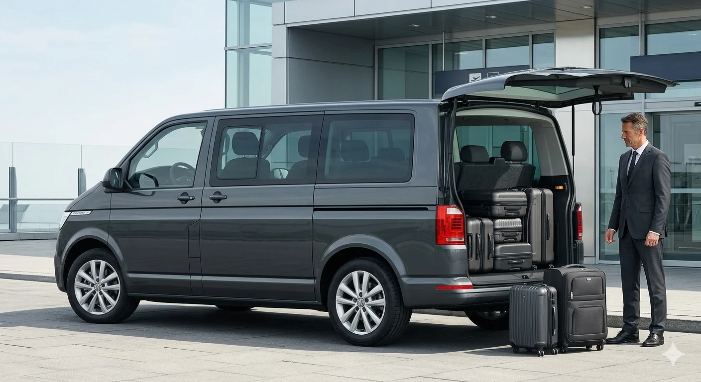 VW Transporter / Caravelle 8 seater minibus