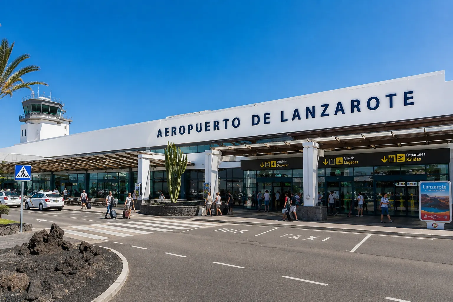 Private taxi transfer Lanzarote Airport