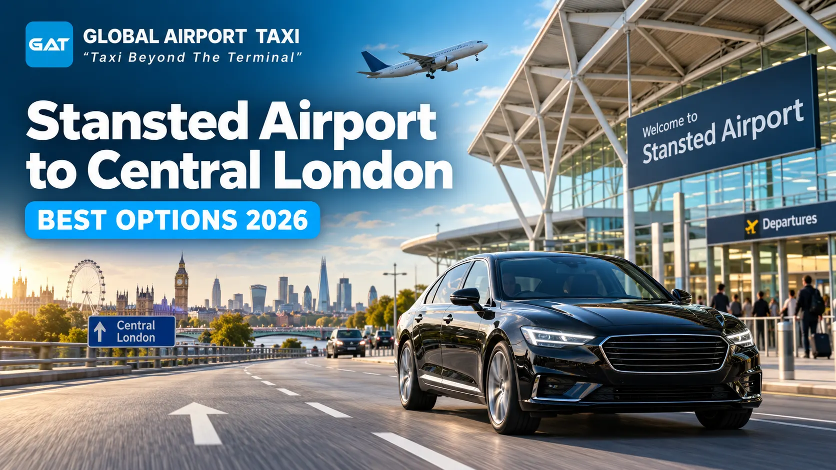 Stansted Airport to London 2026: Train, Coach, Taxi or Uber?