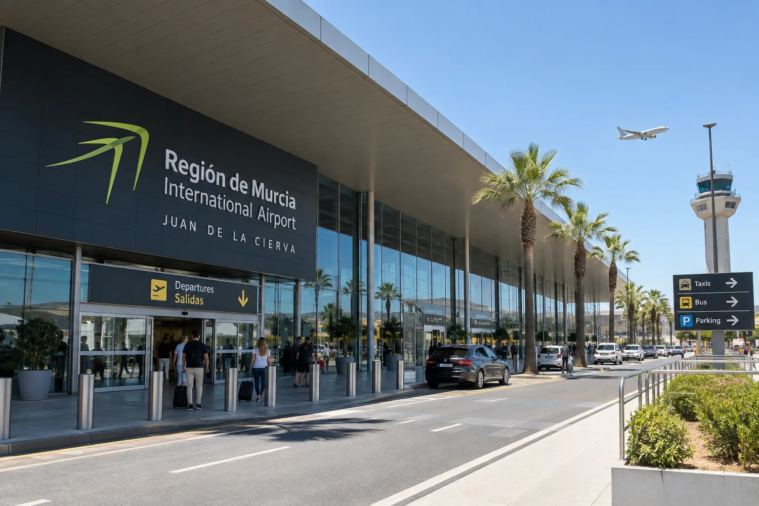Región de Murcia Airport Entrance view