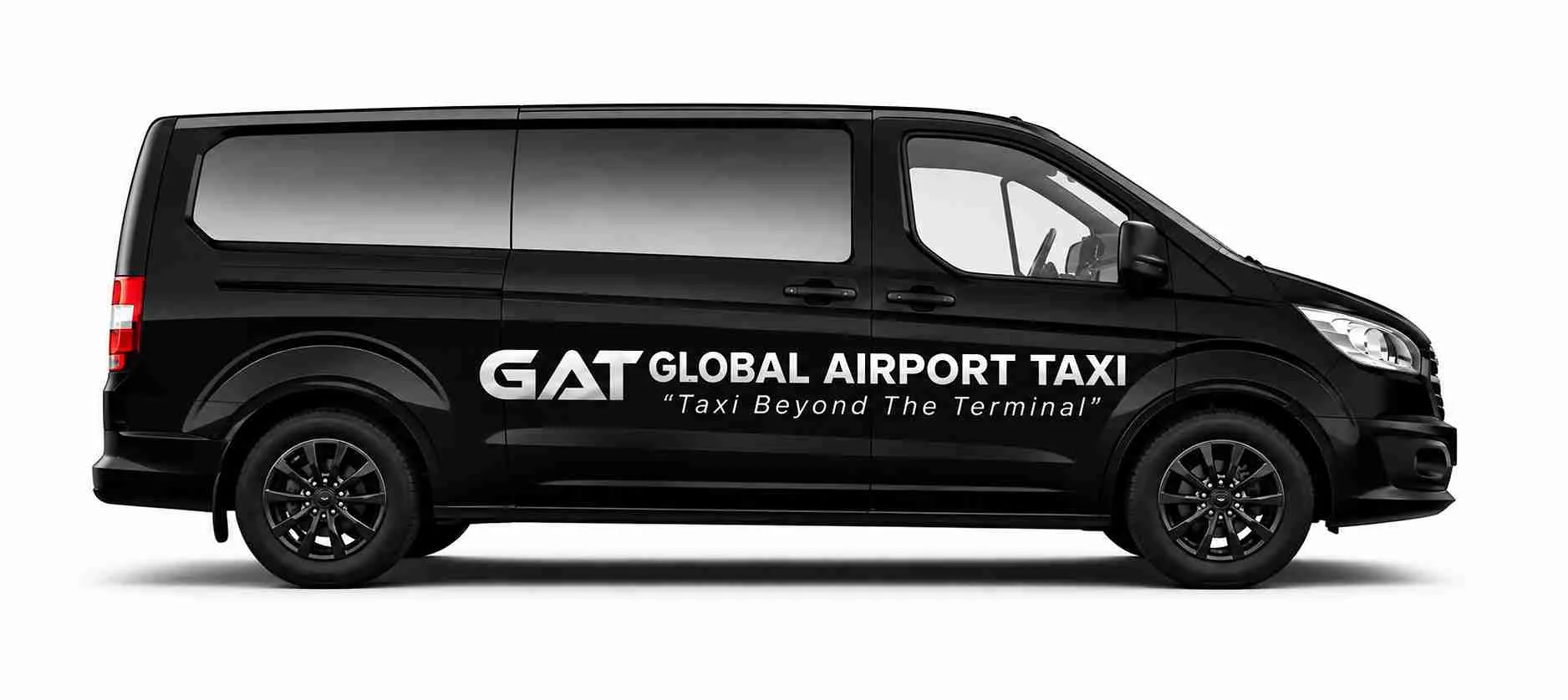 An 8 seater taxi
