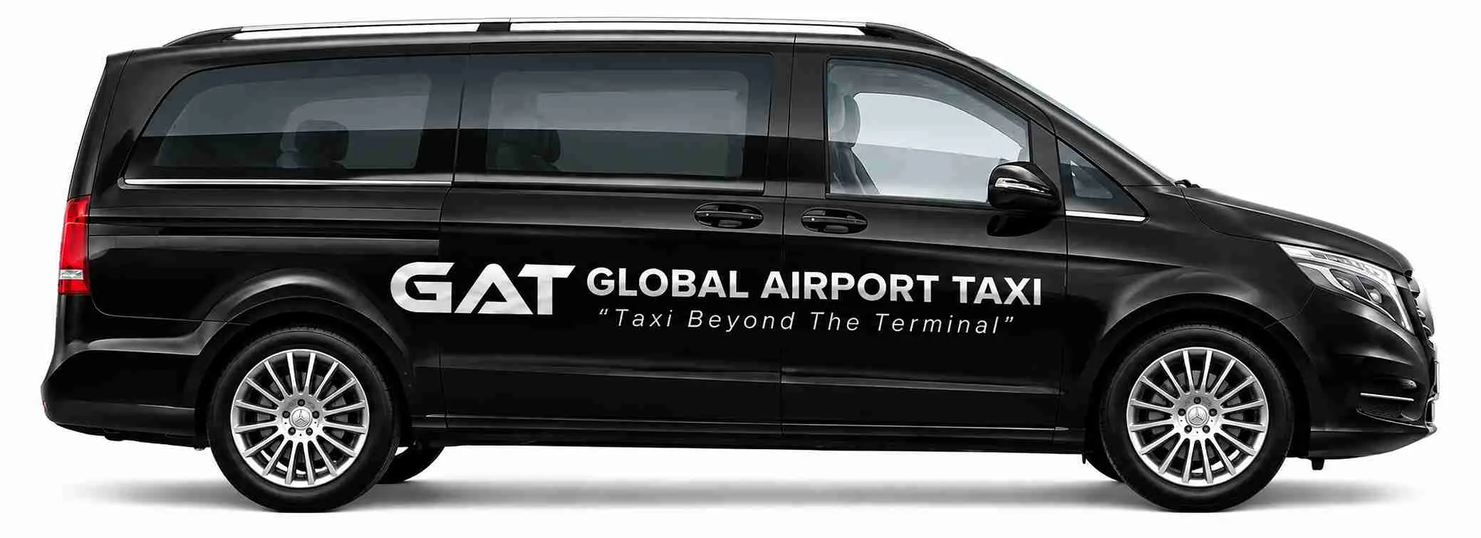 A 7 seater taxi