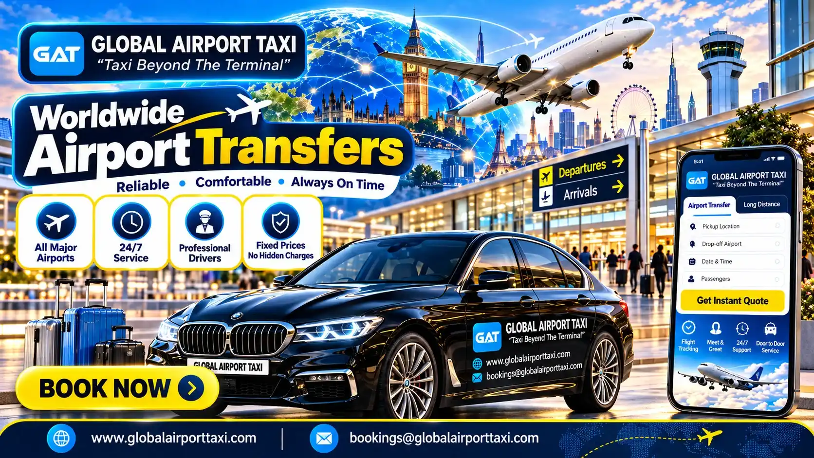 Global Airport Taxi airport transfer service