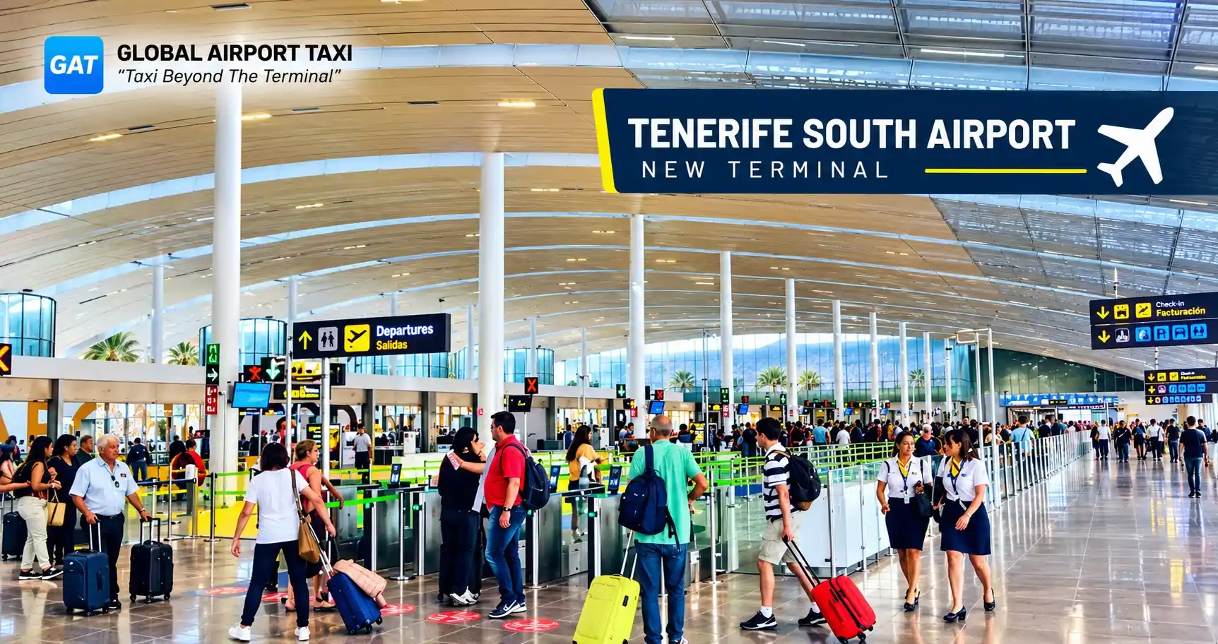 Tenerife South Airport taxi transfers