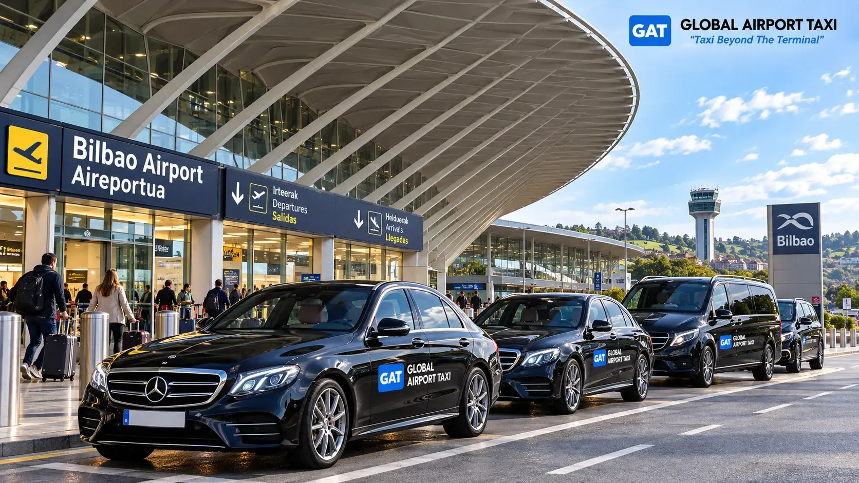 A Global Airport Taxi transfer from Bilbao Airport (BIO)